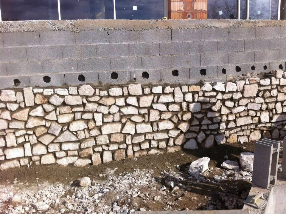 Mur en pierre taillée — SASU BALCI
